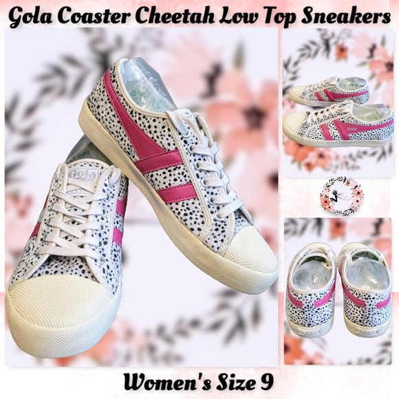 Gola Shoes - 🎉Host Pick!💕 Gola Coaster Cheetah Low Top Sneakers size 9